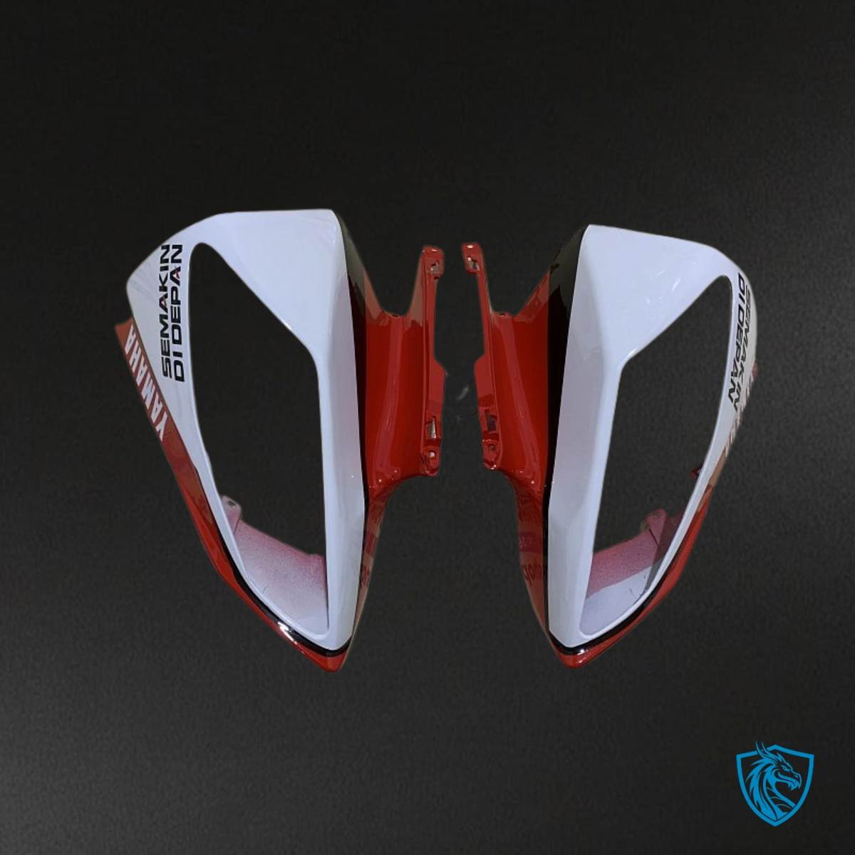 Yamaha YZF R6 (2008-2016) White, Red & Black - Custom ABS Fairing Kit