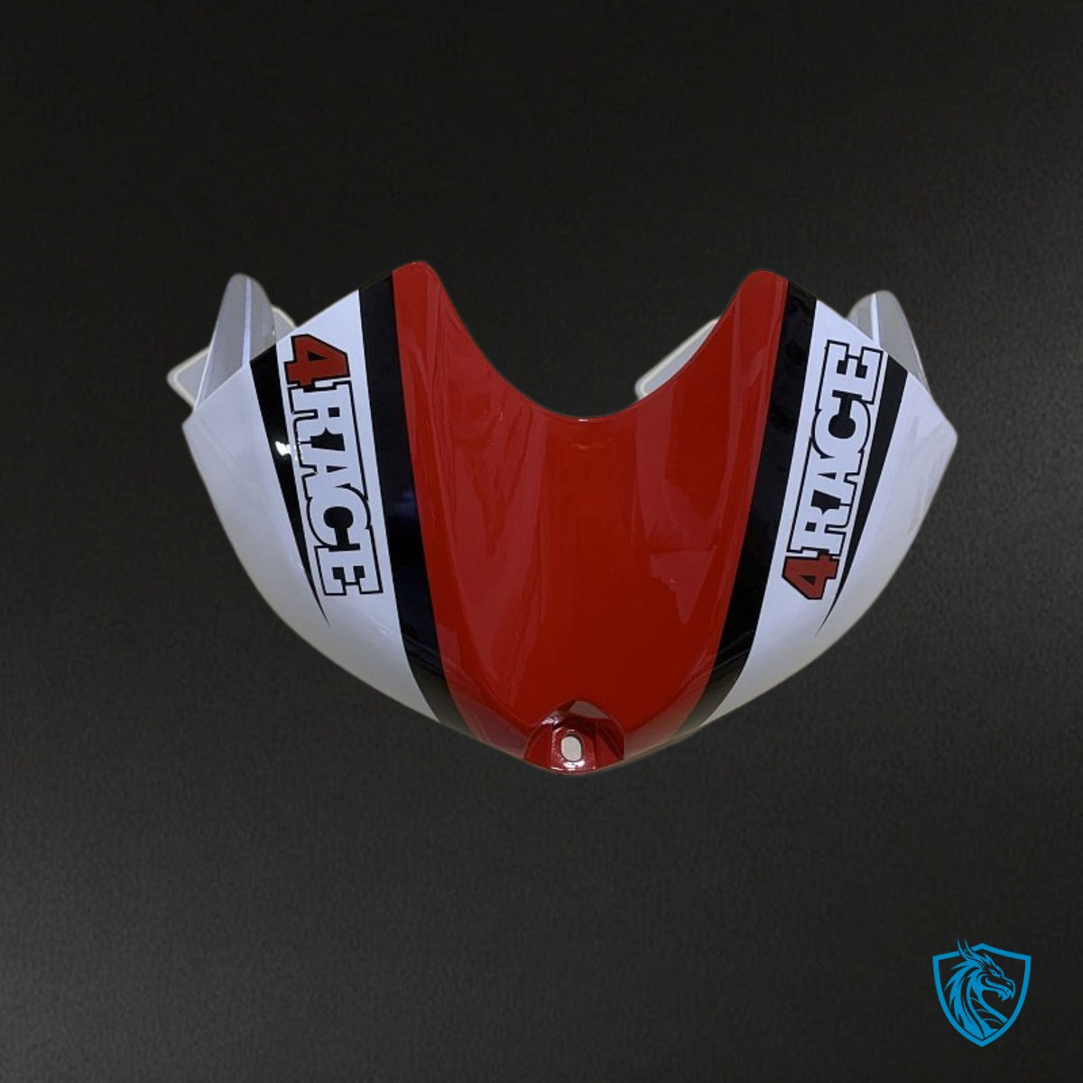Yamaha YZF R6 (2008-2016) White, Red & Black - Custom ABS Fairing Kit