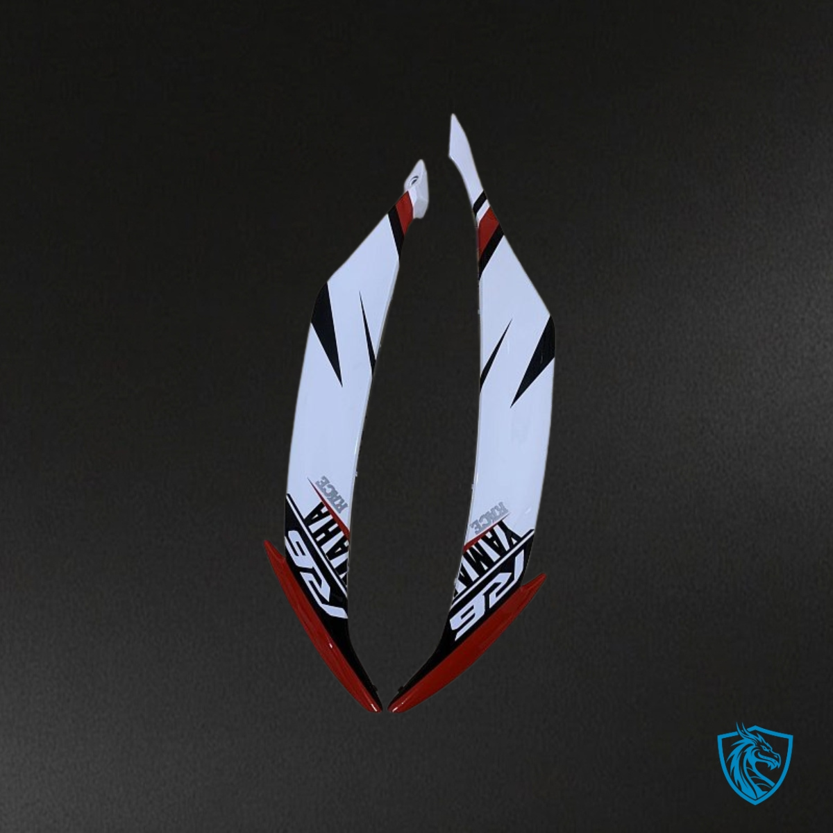 Yamaha YZF R6 (2008-2016) White, Red & Black - Custom ABS Fairing Kit