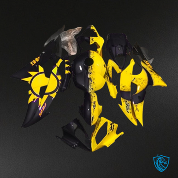 Yamaha YZF R6 (2008-2016) Black & Yellow Fairing Kit - Aftermarket ABS Bodywork