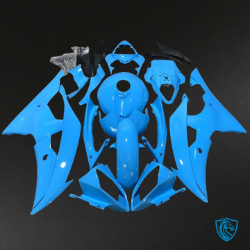 Yamaha YZF R6 (2008-2016) Gloss Light Blue Fairings Kit | ABS Bodywork