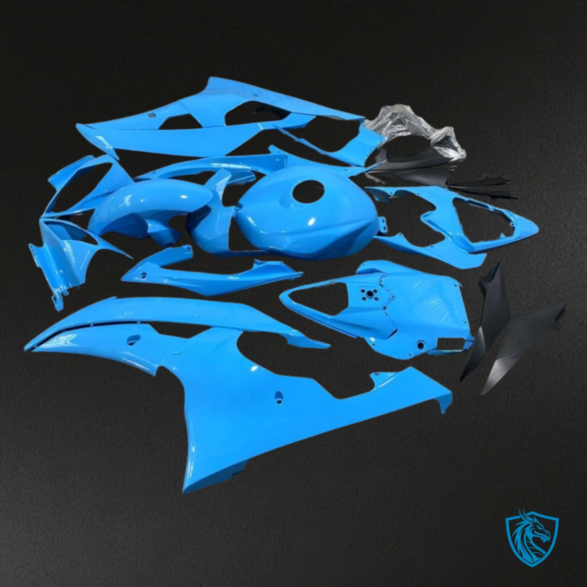 Yamaha YZF R6 (2008-2016) Gloss Light Blue Fairings Kit | ABS Bodywork