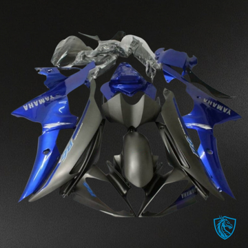 Yamaha YZF R6 (2008-2016) Blue & Black Fairing Kit - Aftermarket ABS Bodywork