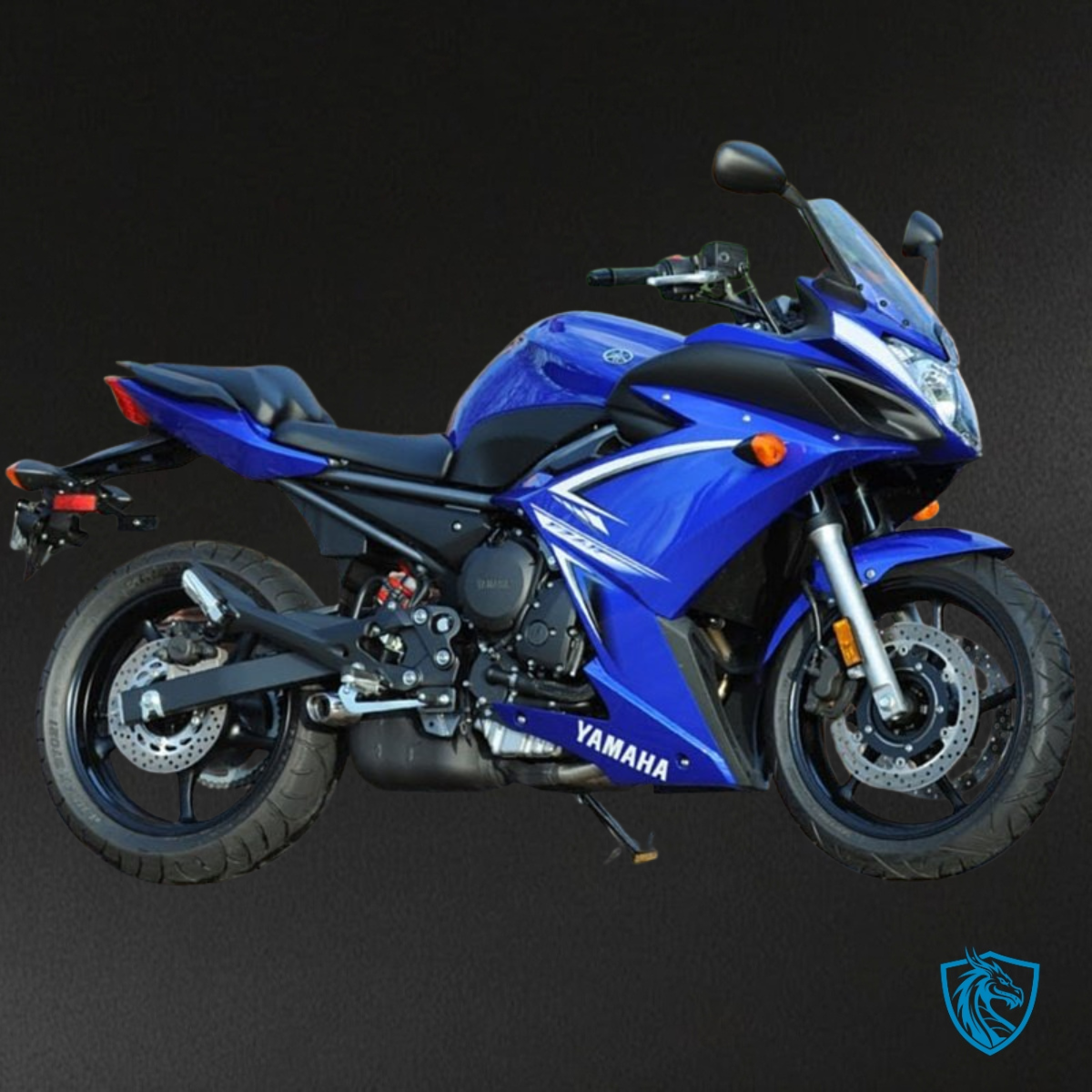 Yamaha YZF R6 (2008-2016) Blue, White & Black - Custom ABS Fairing Kit