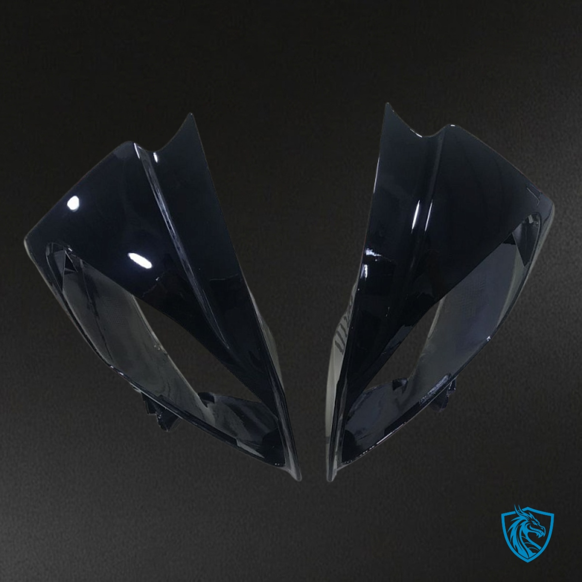 Yamaha YZF R6 (2008-2016) Matte Glossy Black - Custom ABS Fairing Kit
