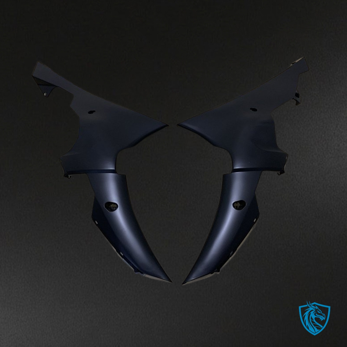 Yamaha YZF R6 (2008-2016) Matte Black Fairings Kit | ABS Bodywork