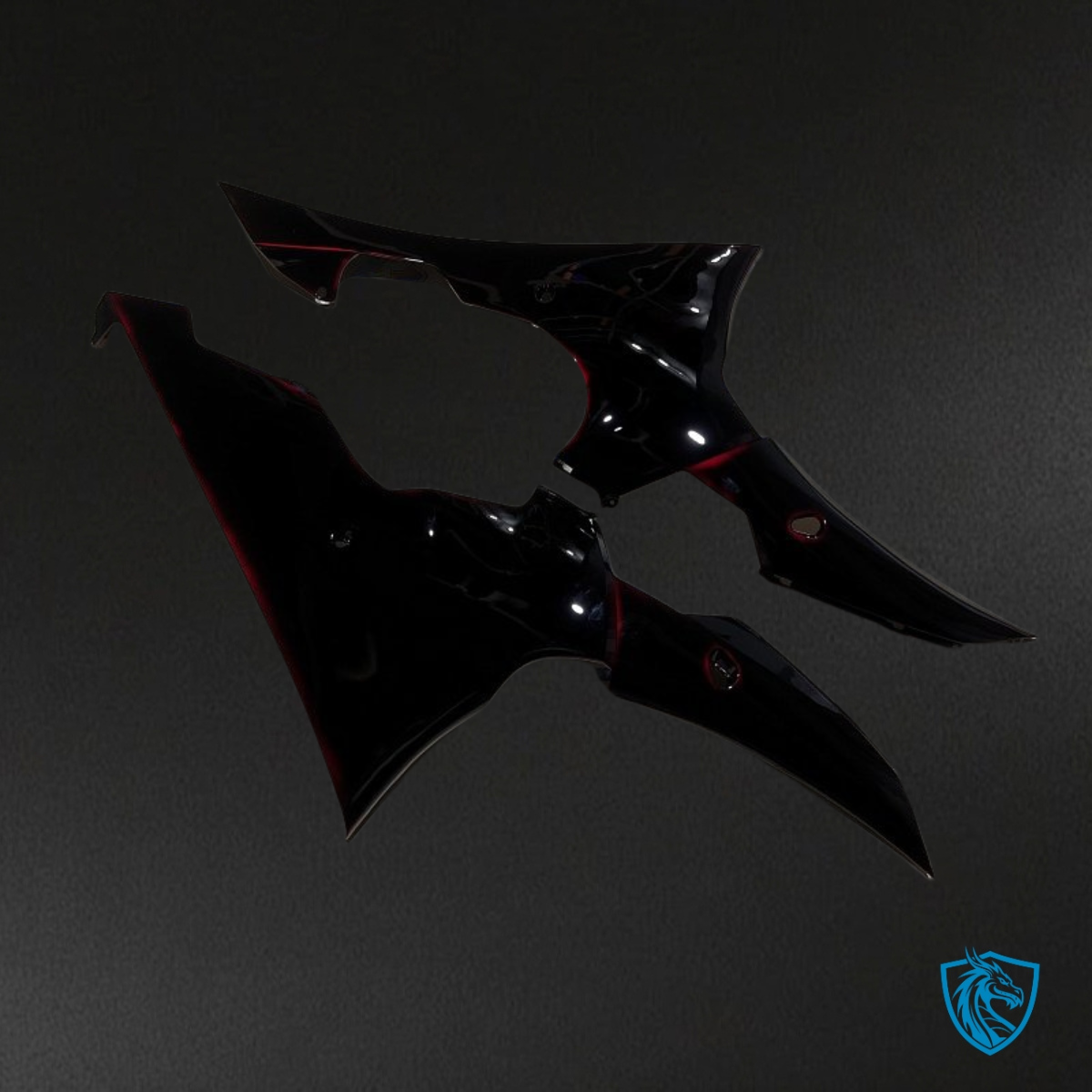 Yamaha YZF R6 (2008-2016) Gloss Red & Black - MERGEment Motorcycle Fairings Kit
