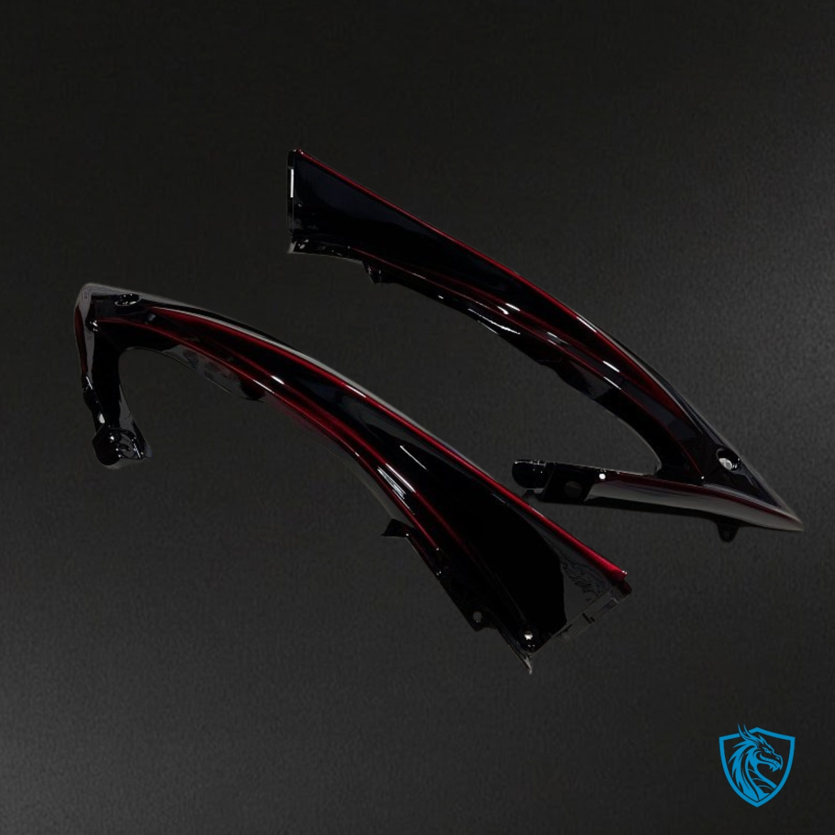 Yamaha YZF R6 (2008-2016) Gloss Red & Black - MERGEment Motorcycle Fairings Kit