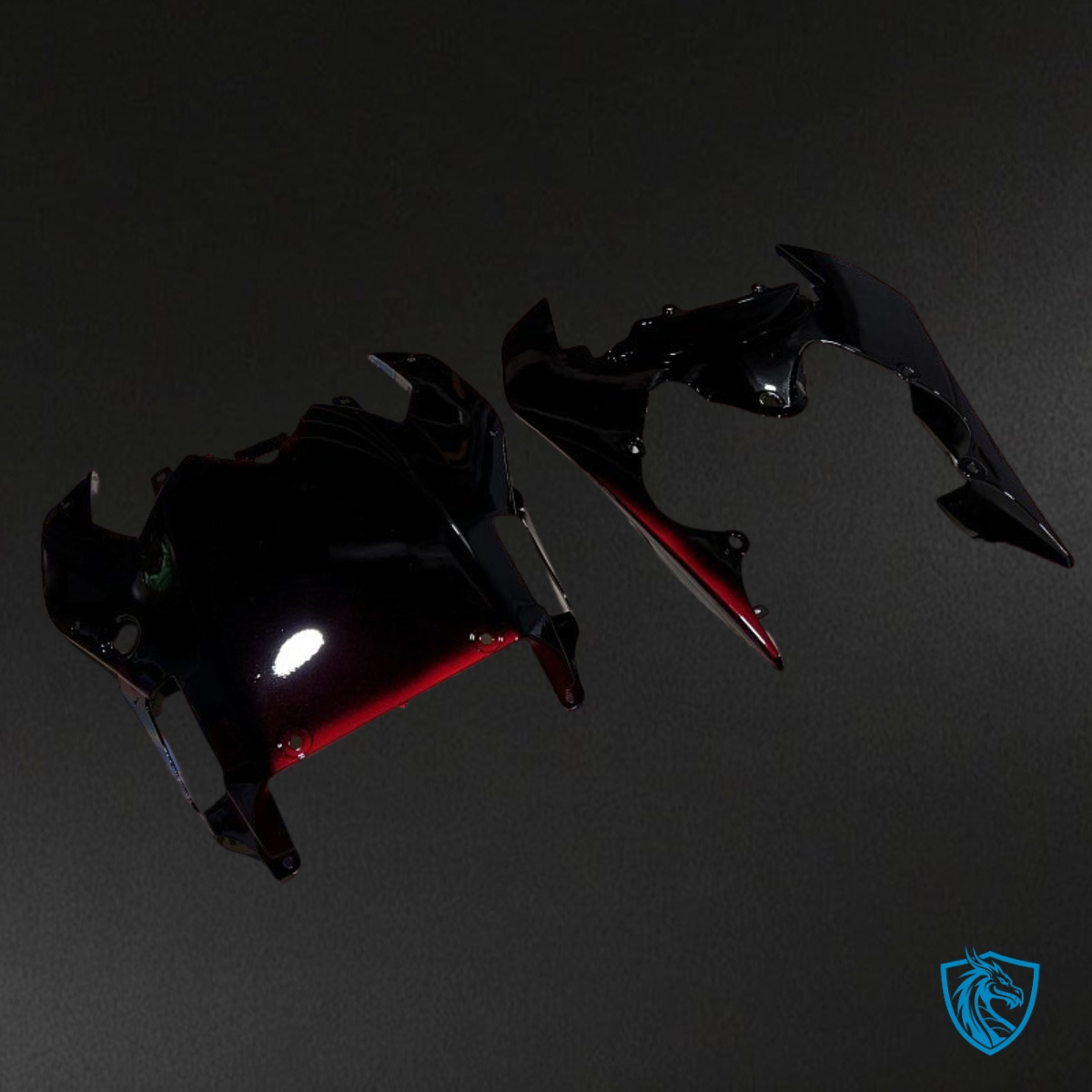 Yamaha YZF R6 (2008-2016) Gloss Red & Black - MERGEment Motorcycle Fairings Kit