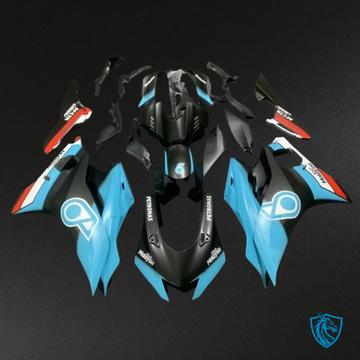 Yamaha YZF R6 (2008-2016) Light Blue & Black - MERGEment Motorcycle Fairings Kit
