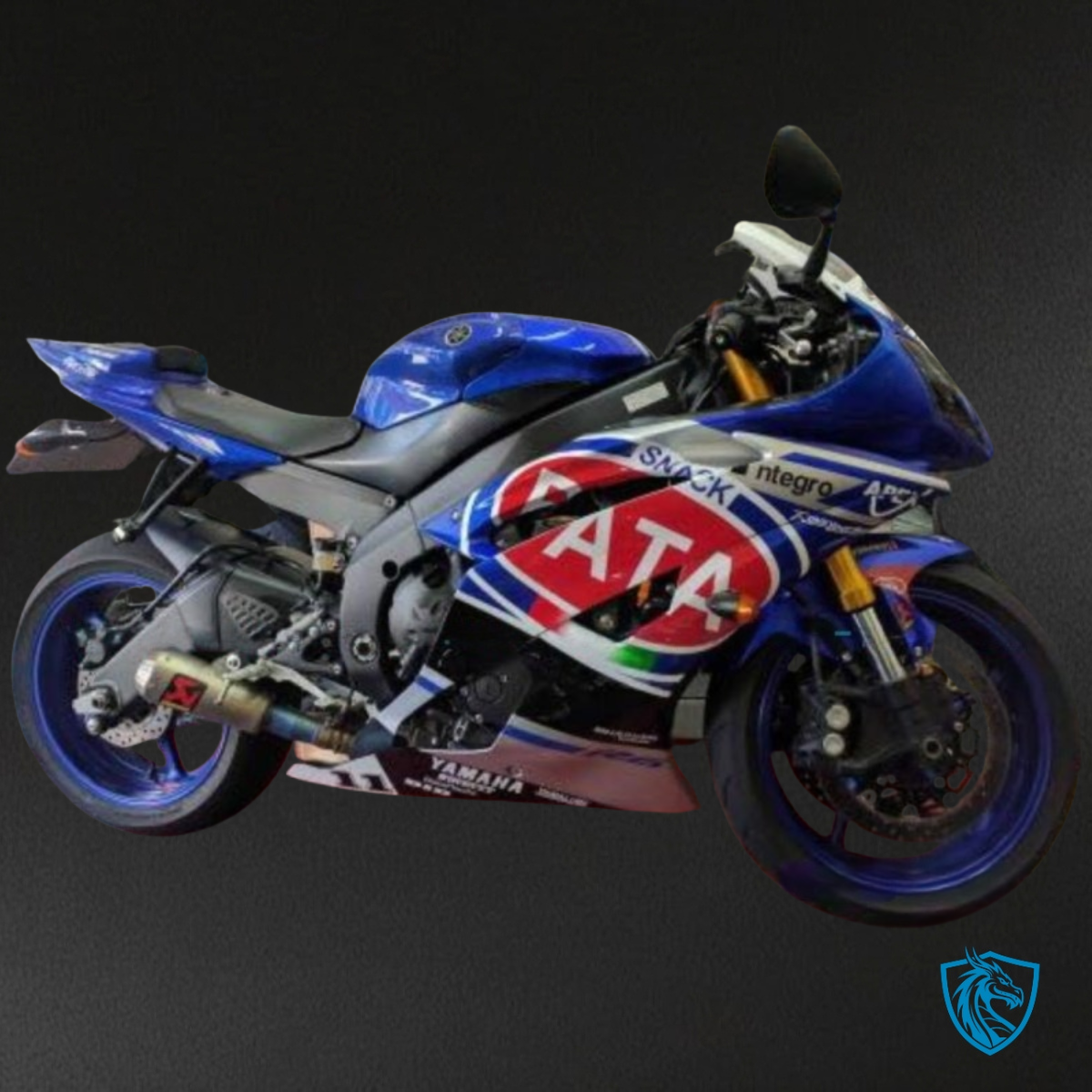 Yamaha YZF R6 (2008-2016) Blue, White & Red PATA - MERGEment Motorcycle Fairings Kit