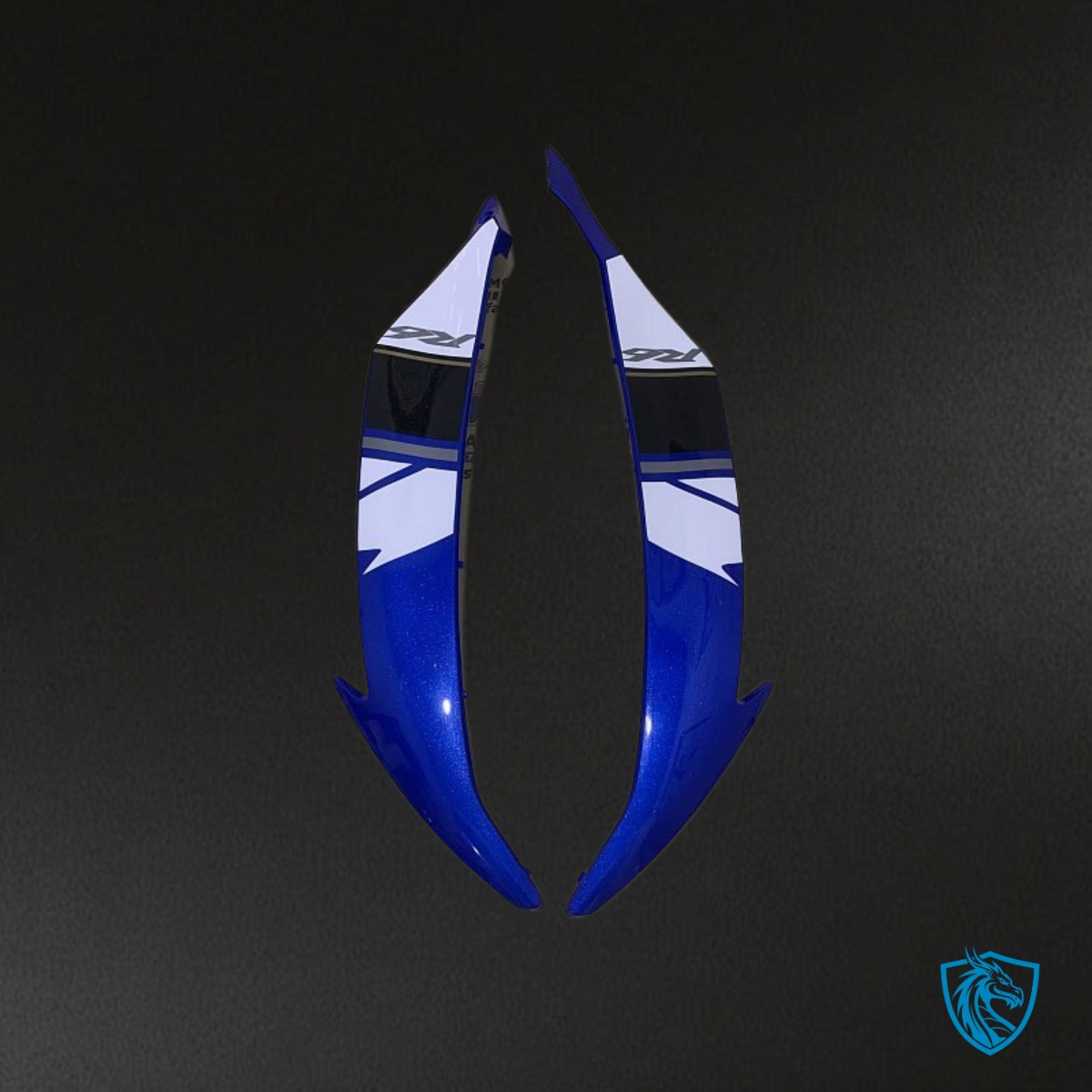 Yamaha YZF R6 (2008-2016) Blue, Black & White - Custom ABS Fairing Kit