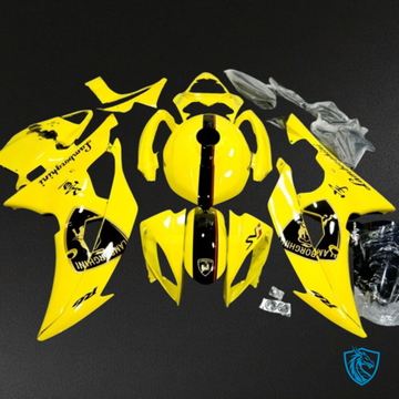 Yamaha YZF R6 (2008-2016) Yellow & Black - Custom ABS Fairing Kit