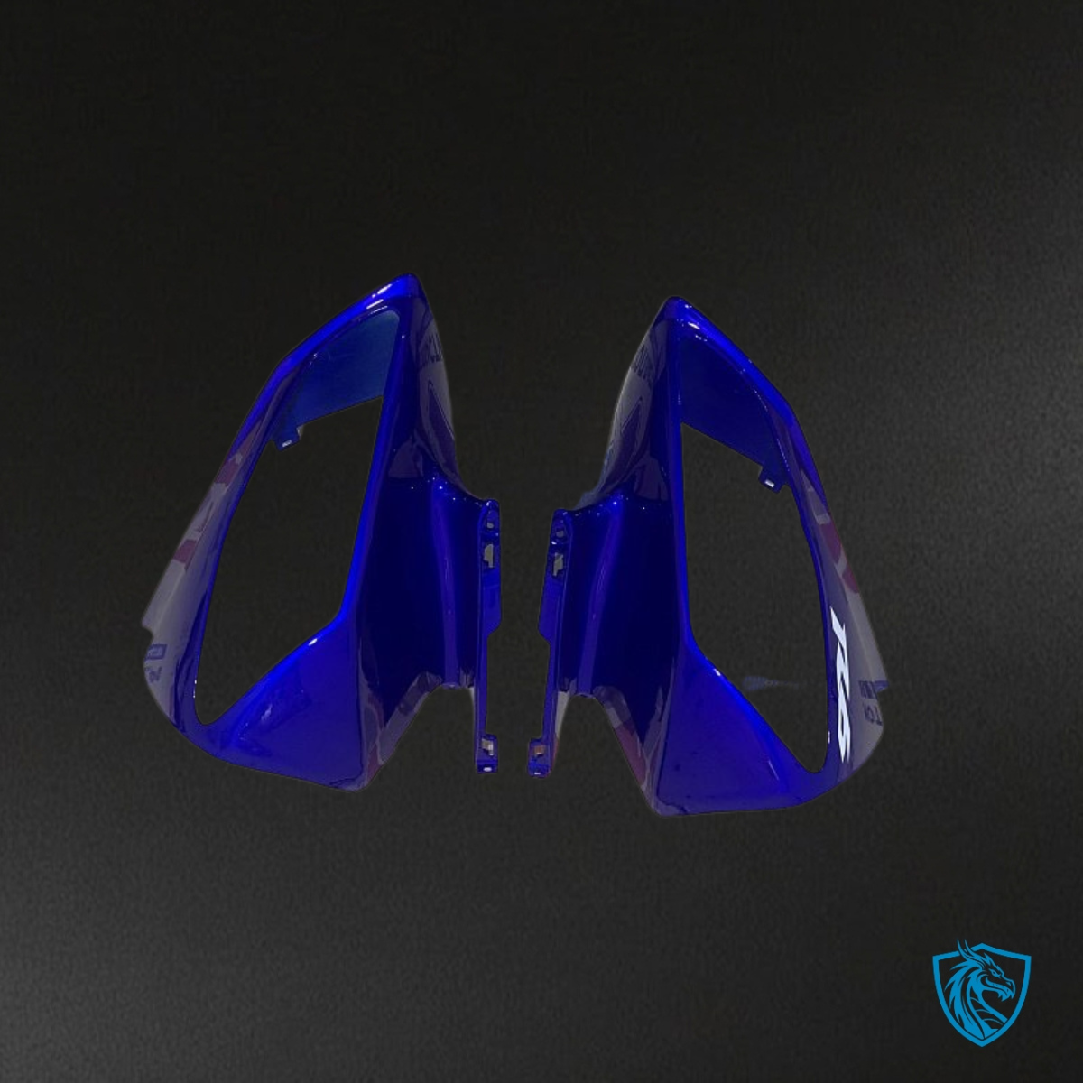 Yamaha YZF R6 (2008-2016) Black, Blue & White - Custom ABS Fairing Kit