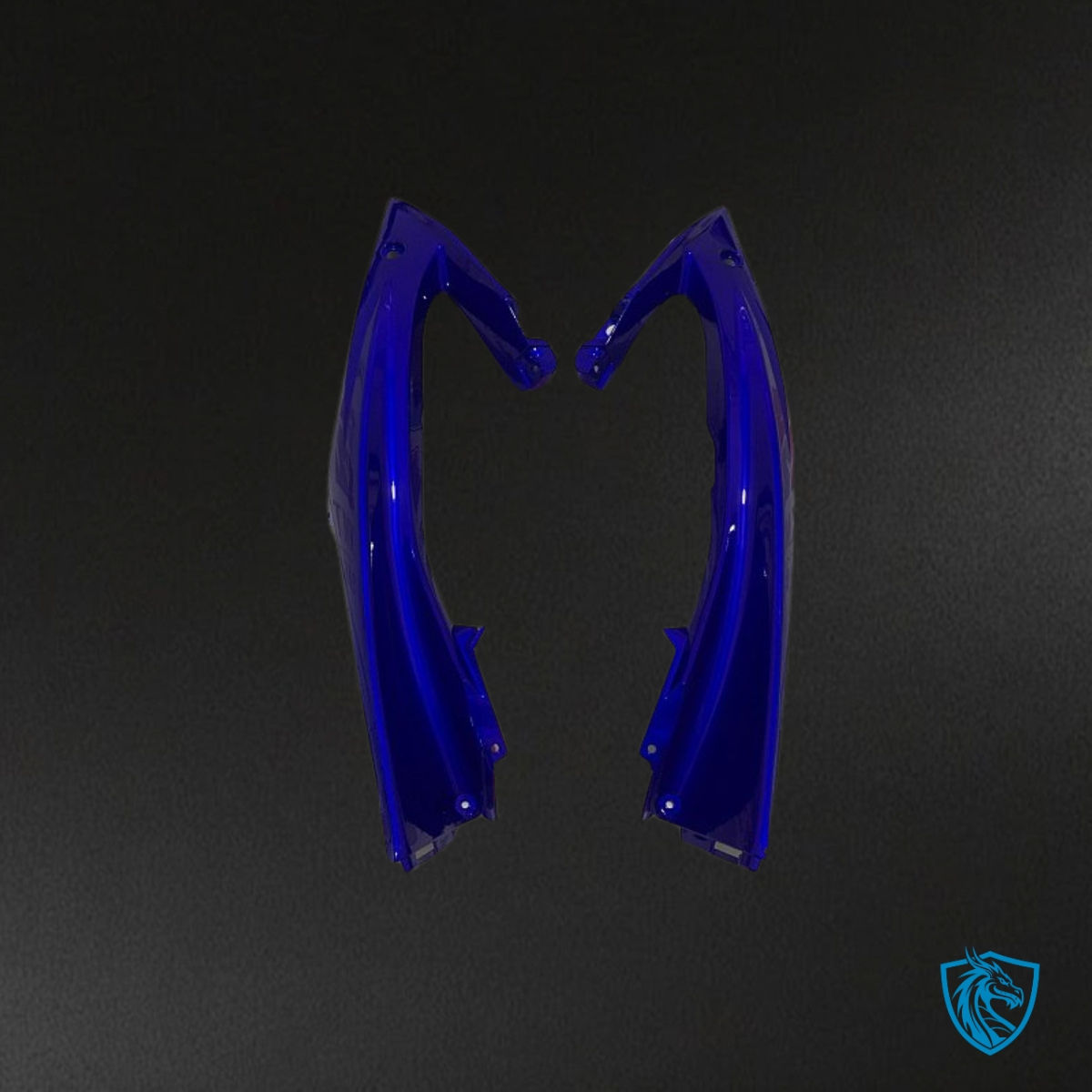 Yamaha YZF R6 (2008-2016) Black, Blue & White - Custom ABS Fairing Kit