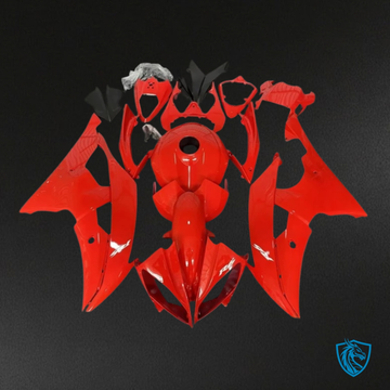 Yamaha YZF R6 (2008-2016) Glossy Red - MERGEment Motorcycle Fairings Kit
