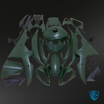 Yamaha YZF R6 (2008-2016) Army Green Fairing Kit - Aftermarket ABS Bodywork