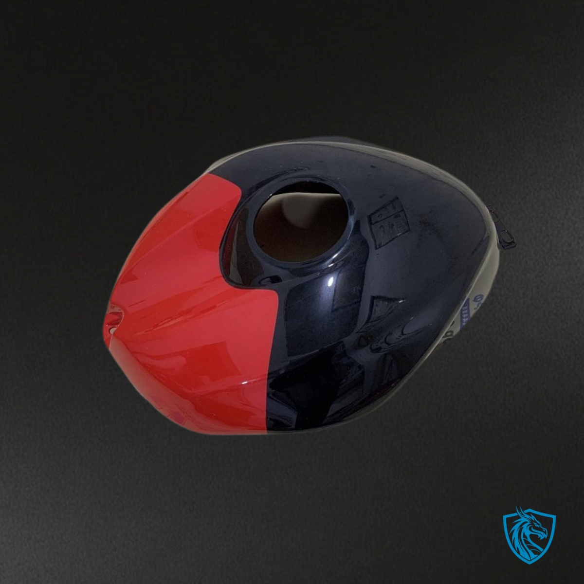 Yamaha YZF R6 (2008-2016) Black, Red & White Shark Teeth - Custom ABS Fairing Kit