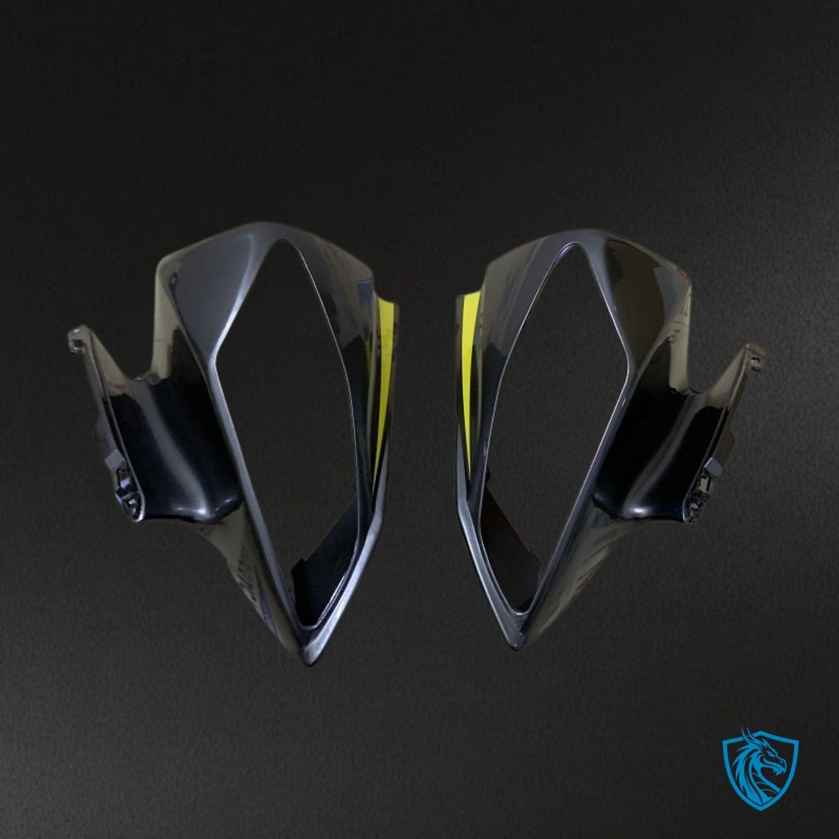 Yamaha YZF R6 (2008-2016) Black & Yellow Shark - MERGEment Motorcycle Fairings Kit