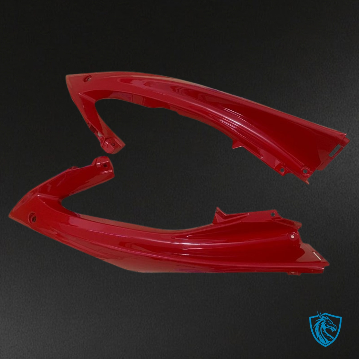 Yamaha YZF R6 (2008-2016) Red & Gray Shark Fairings Kit | ABS Bodywork
