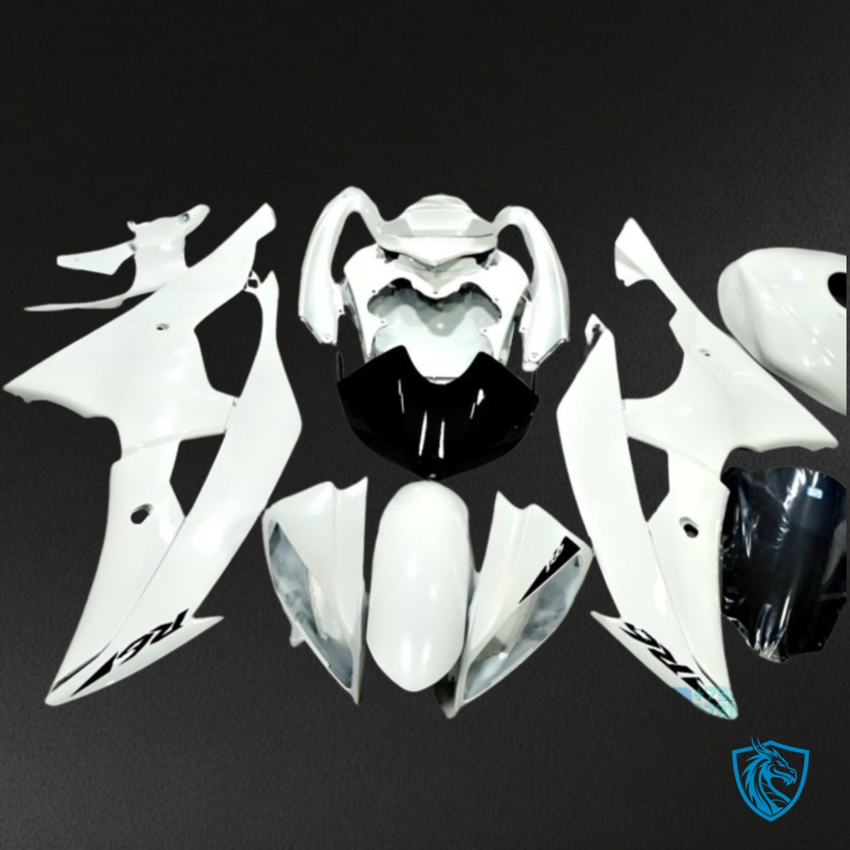 Yamaha YZF R6 (2008-2016) Gloss White - MERGEment Motorcycle Fairings Kit