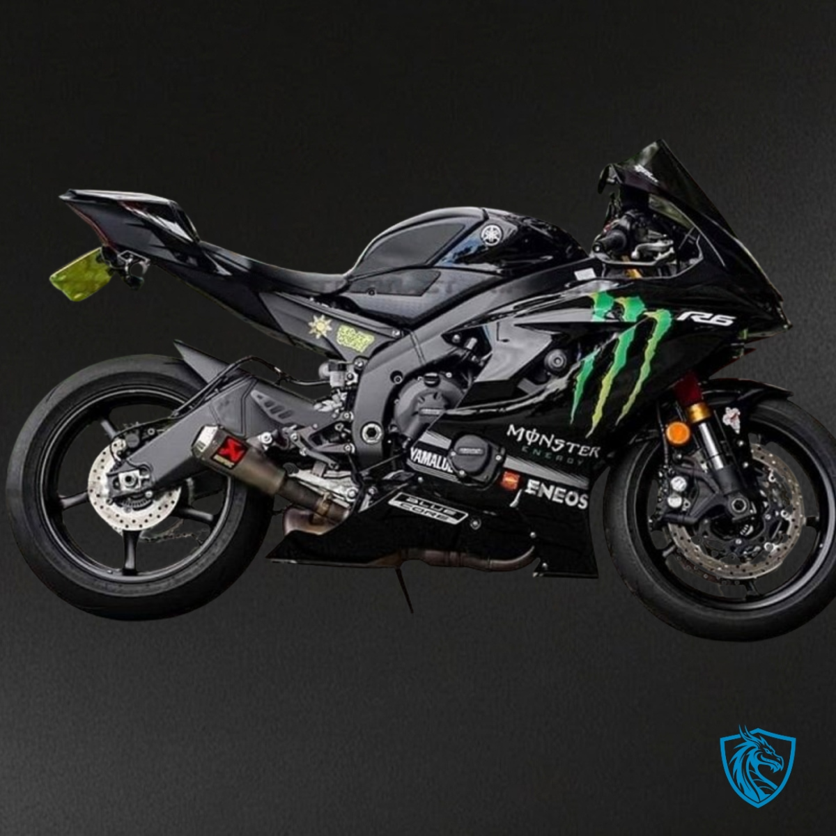 Yamaha YZF R6 (2017-2019) Black, Green & neon Yellow Fairing Kit - Aftermarket ABS Bodywork