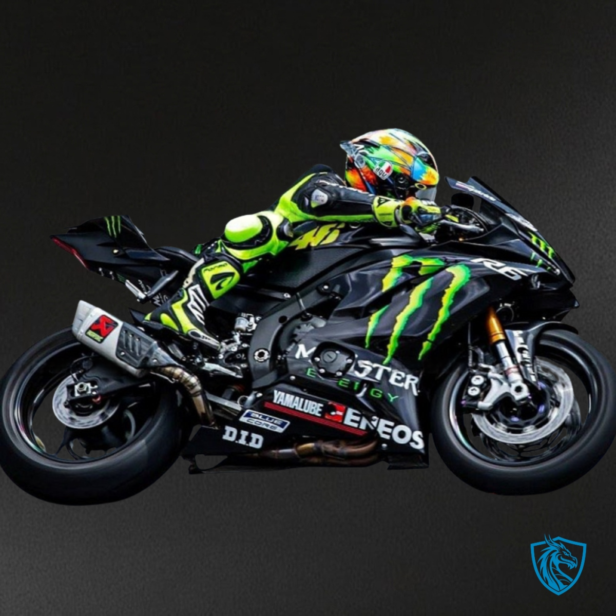 Yamaha YZF R6 (2017-2019) Black, Green & neon Yellow Fairing Kit - Aftermarket ABS Bodywork