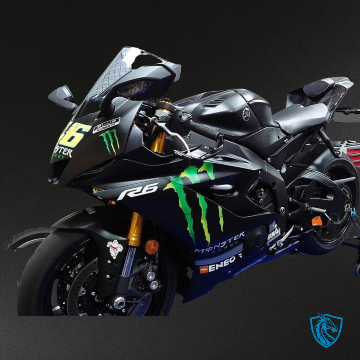 Yamaha YZF R6 (2017-2019) Black, Green & neon Yellow Fairing Kit - Aftermarket ABS Bodywork