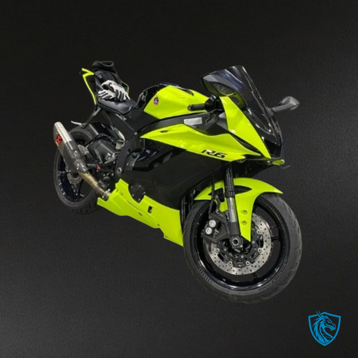 Yamaha YZF R6 (2017-2019) Yellow & Black - MERGEment Motorcycle Fairings Kit
