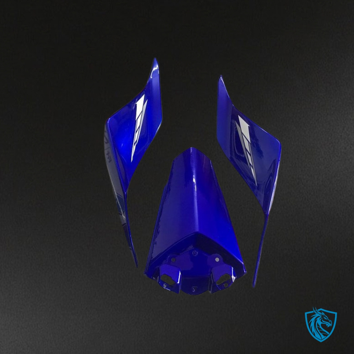 Yamaha YZF R6 (2017-2019) Blue, Black & Red Monster - MERGEment Motorcycle Fairings Kit