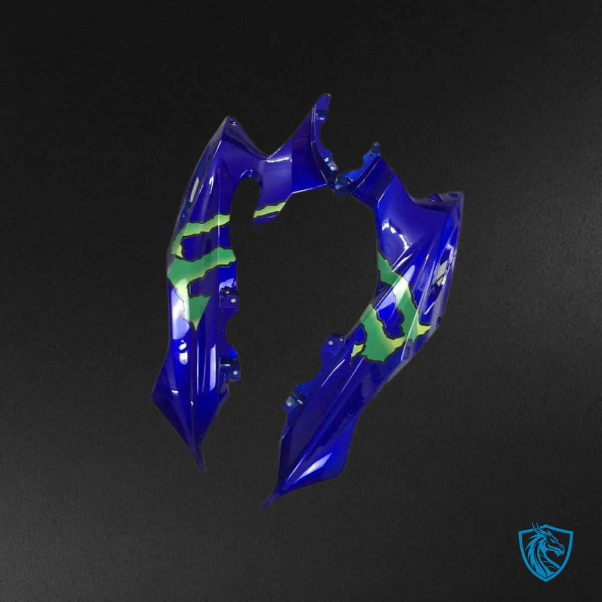 Yamaha YZF R6 (2017-2019) Blue, Black & Red Monster - MERGEment Motorcycle Fairings Kit