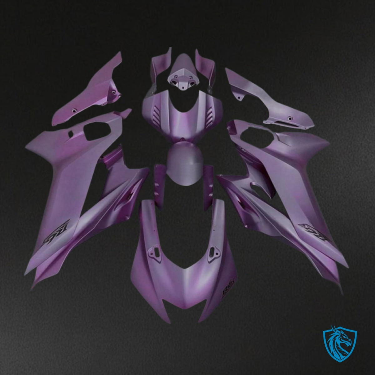 Yamaha YZF R6 (2017-2019) Purple Cream - Custom ABS Fairing Kit