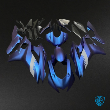 Yamaha YZF R6 (2017-2019) Chameleon Matte Blue Fairing Kit - Aftermarket ABS Bodywork