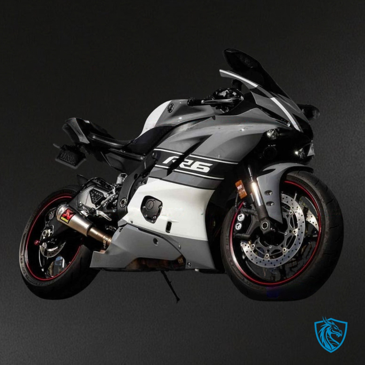 Yamaha YZF R6 (2017-2019) Gray & White Fairing Kit | ABS Bodywork