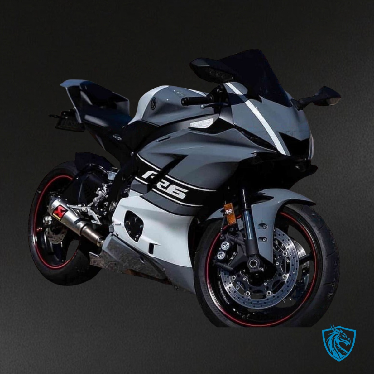 Yamaha YZF R6 (2017-2019) Gray & White Fairing Kit | ABS Bodywork