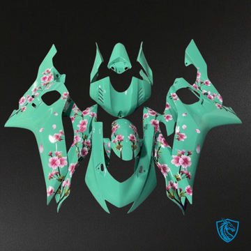 Yamaha YZF R6 (2017-2019) Green Print - MERGEment Motorcycle Fairings Kit