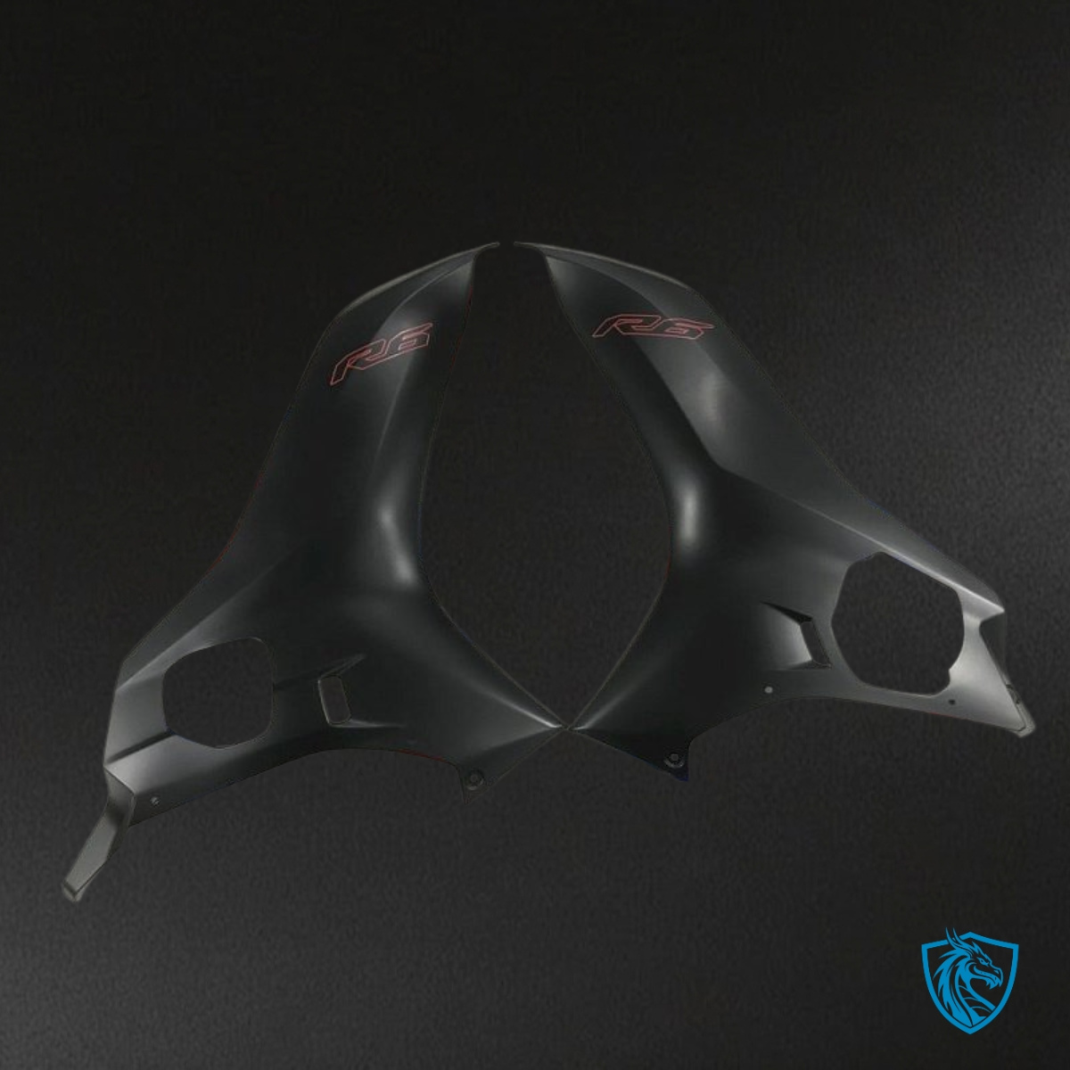 Yamaha YZF R6 (2017-2019) Matte Black Skull Fairings Kit | ABS Bodywork