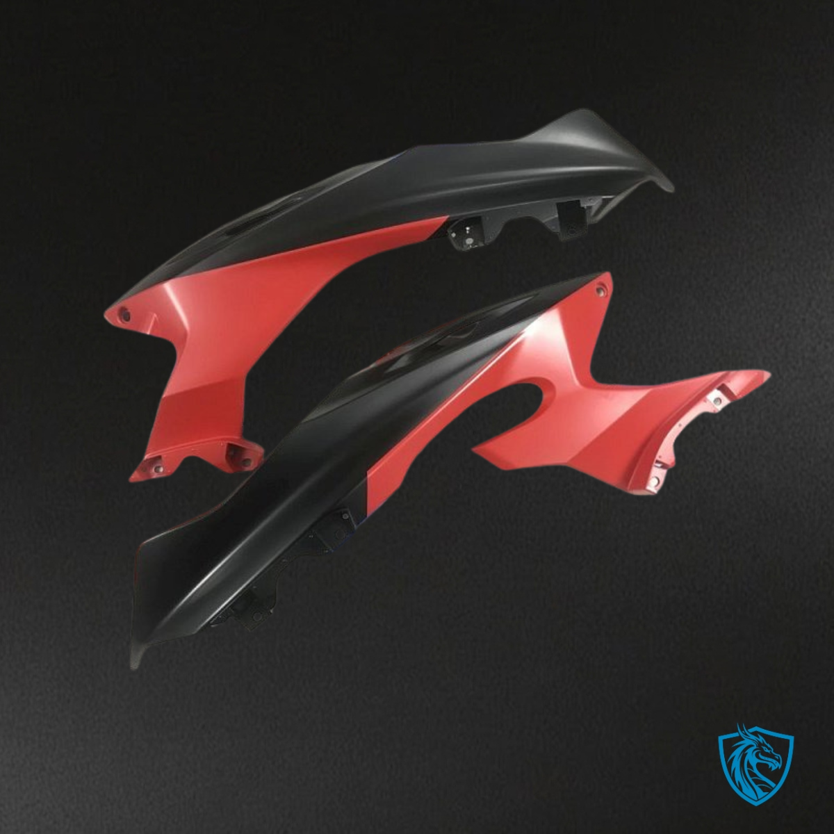 Yamaha YZF R6 (2017-2019) Matte Black Skull Fairings Kit | ABS Bodywork