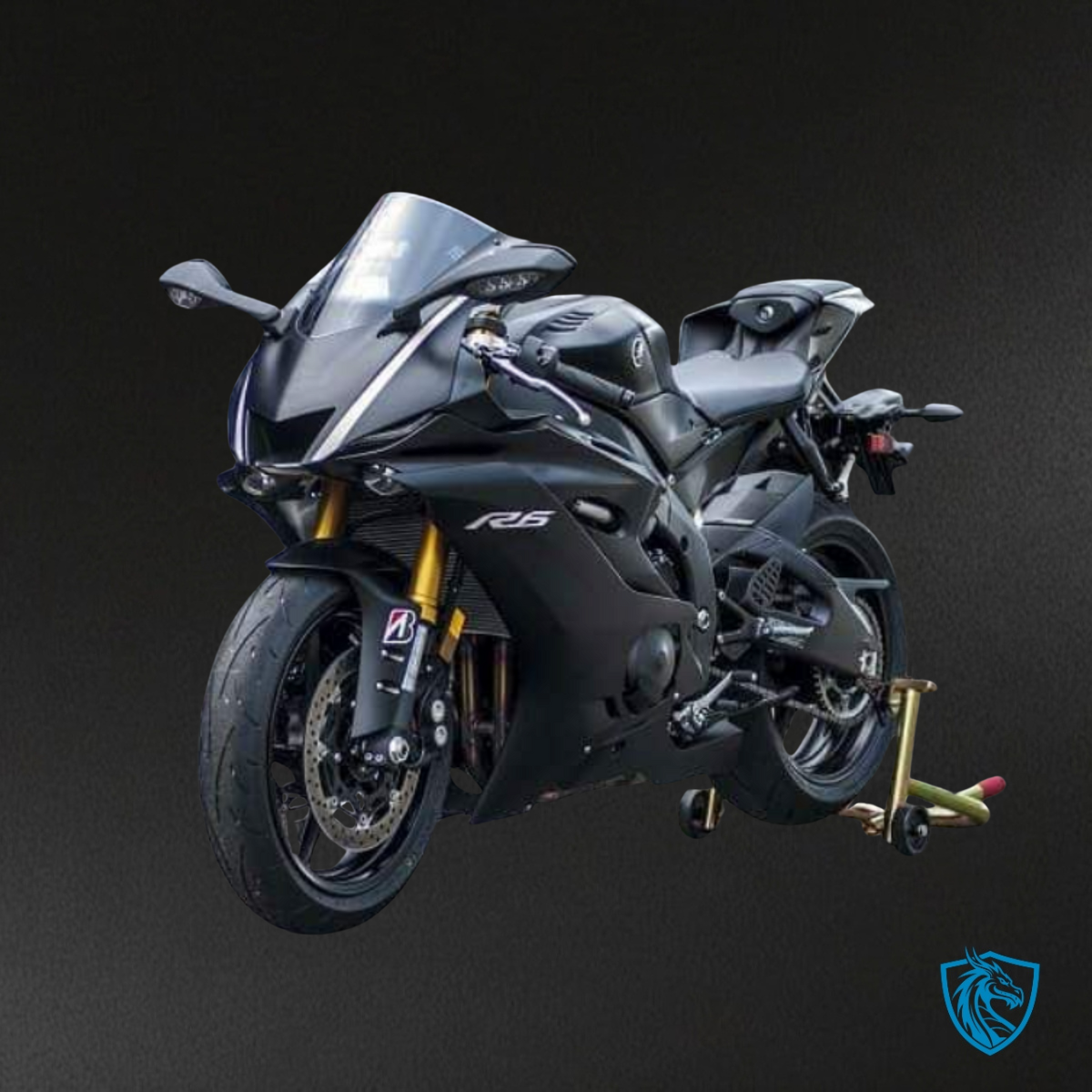 Yamaha YZF R6 (2017-2019) Matte Black - Custom ABS Fairing Kit