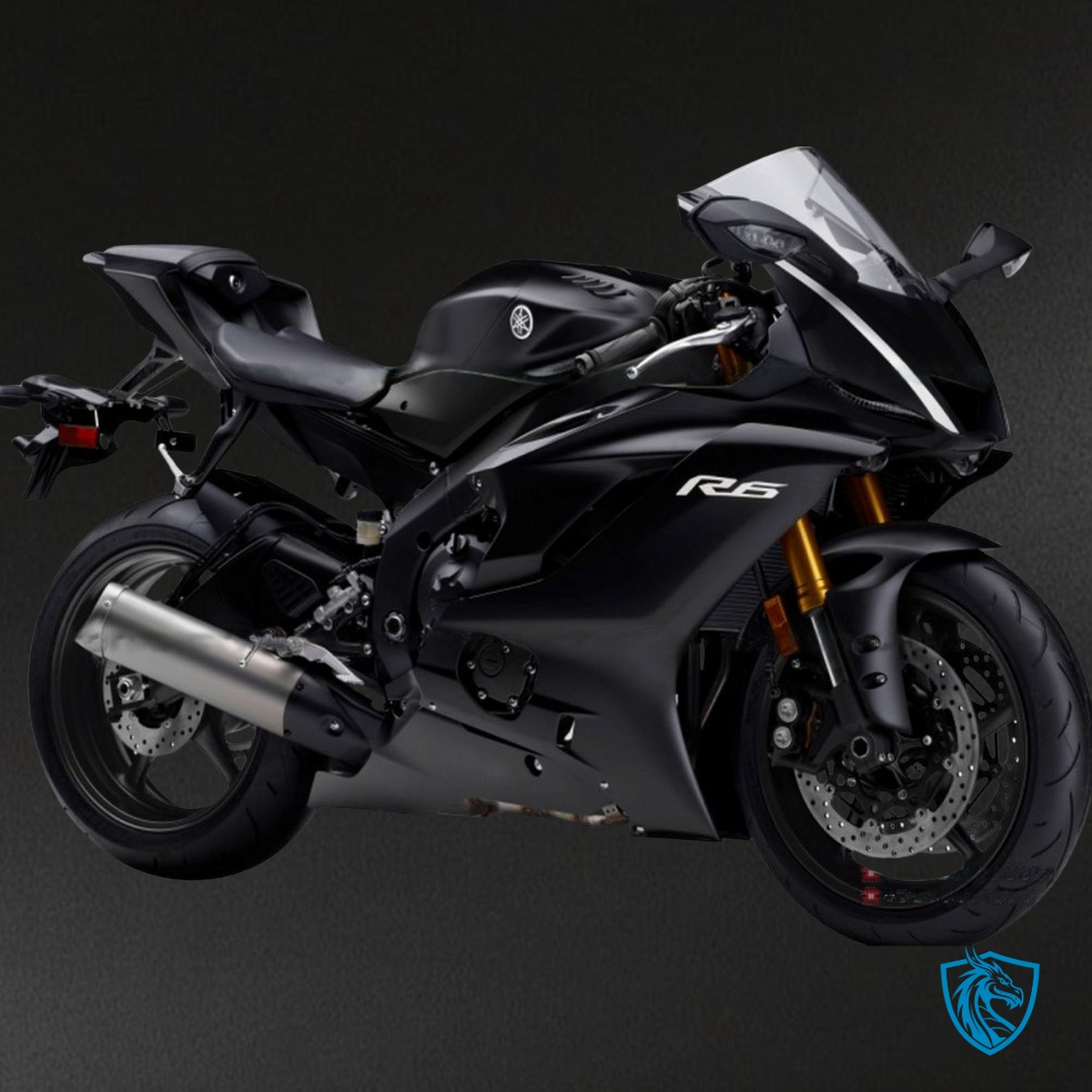 Yamaha YZF R6 (2017-2019) Matte Black - Custom ABS Fairing Kit