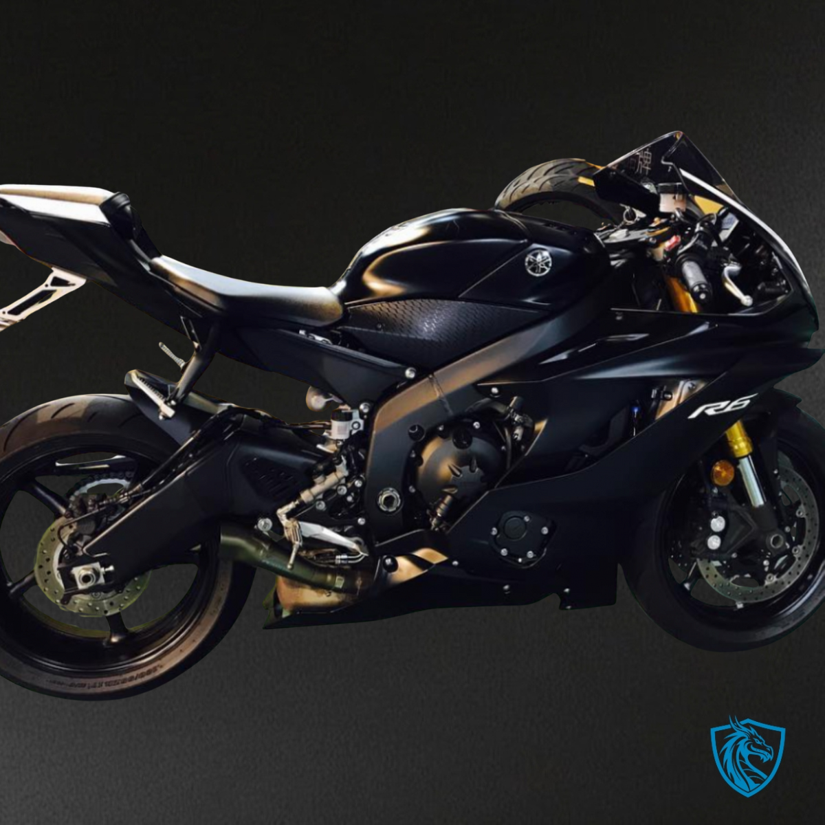 Yamaha YZF R6 (2017-2019) Matte Black - Custom ABS Fairing Kit