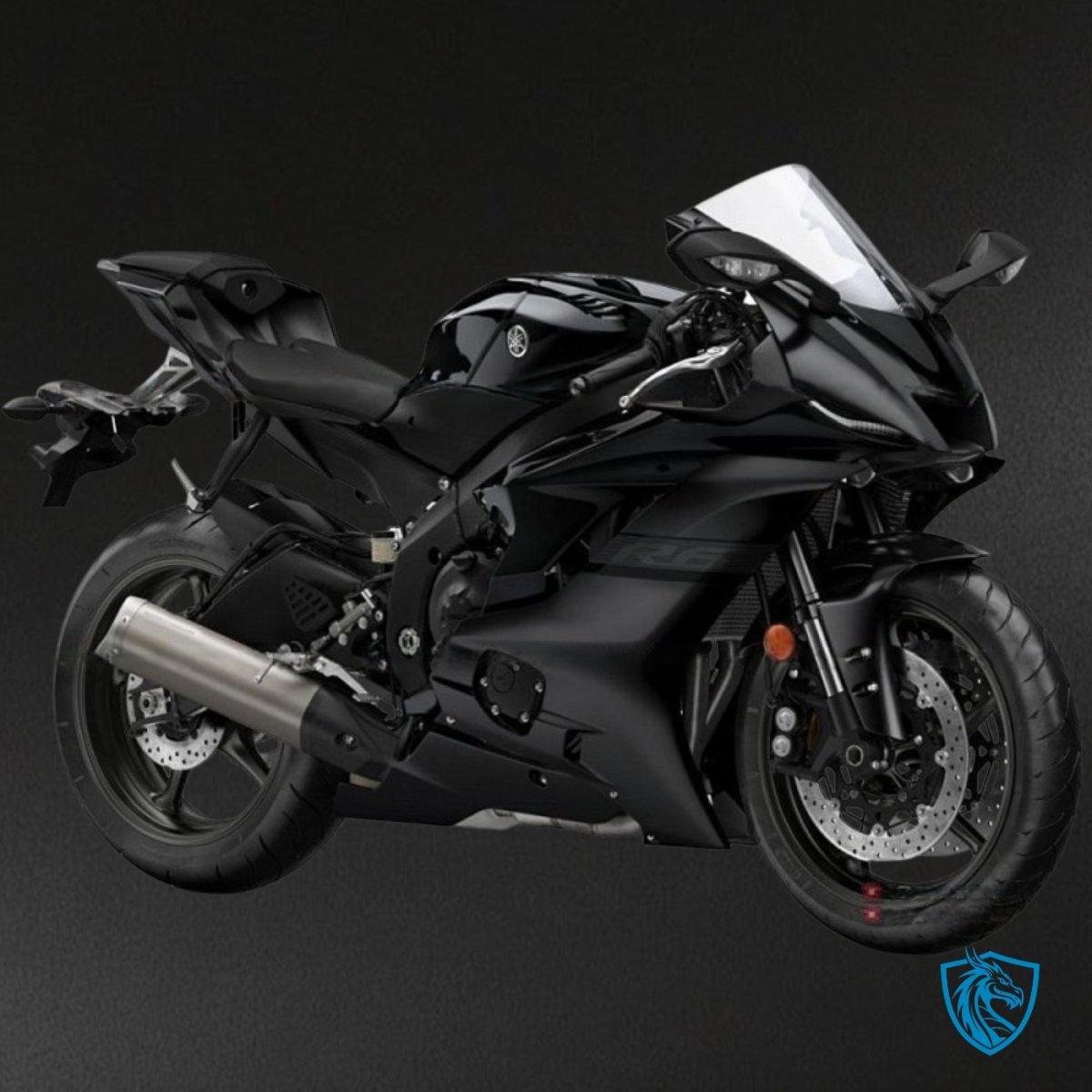 Yamaha YZF R6 (2017-2019) Deark Blue & Black Fairing Kit - Aftermarket ABS Bodywork