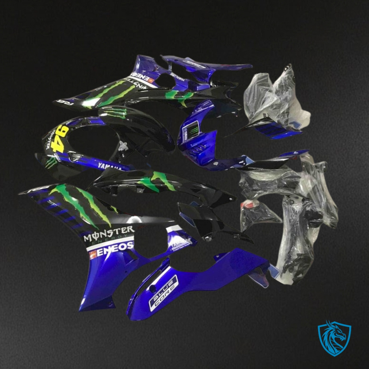 Yamaha YZF R6 (2017-2019) Blue Monster - MERGEment Motorcycle Fairings Kit