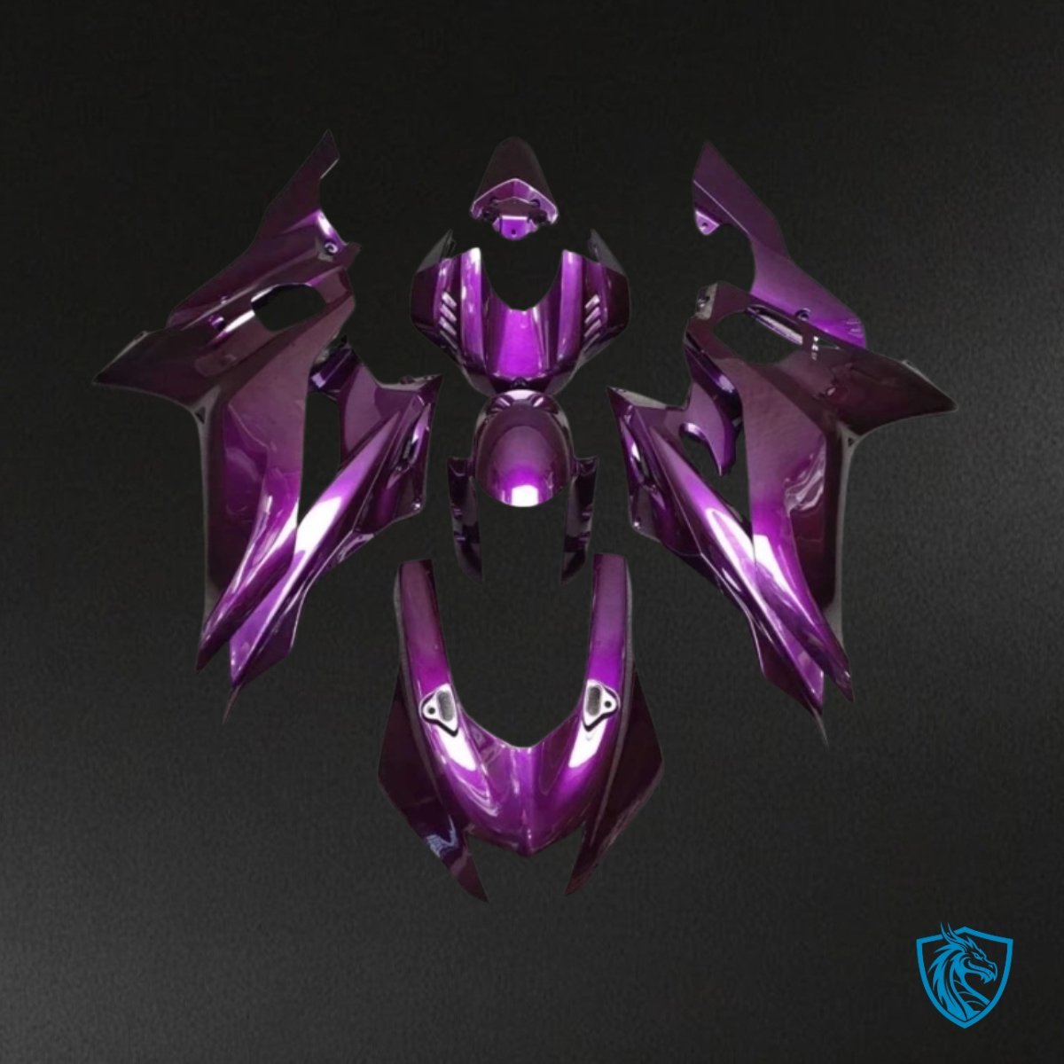 Yamaha YZF R6 (2017-2019) Gloss Purple Fairing Kit | ABS Bodywork