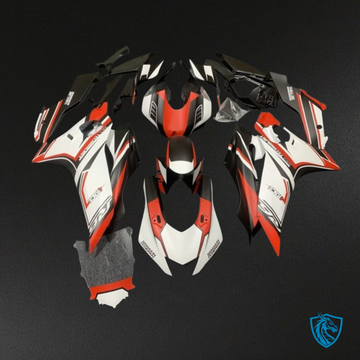 Yamaha YZF R6 (2017-2019) White, Black & Red Fairings Kit | ABS Bodywork