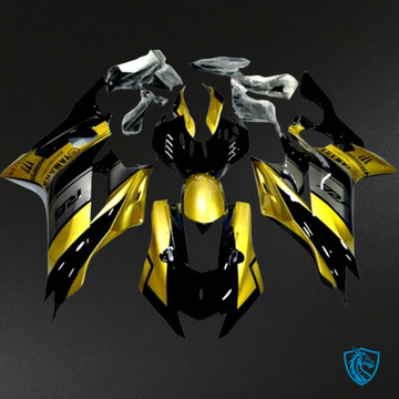 Yamaha YZF R6 (2017-2019) Yellow & Black - Custom ABS Fairing Kit