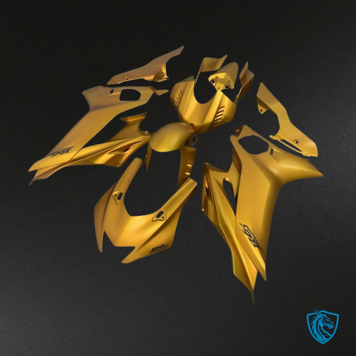 Yamaha YZF R6 (2017-2019) Gold - Custom ABS Fairing Kit