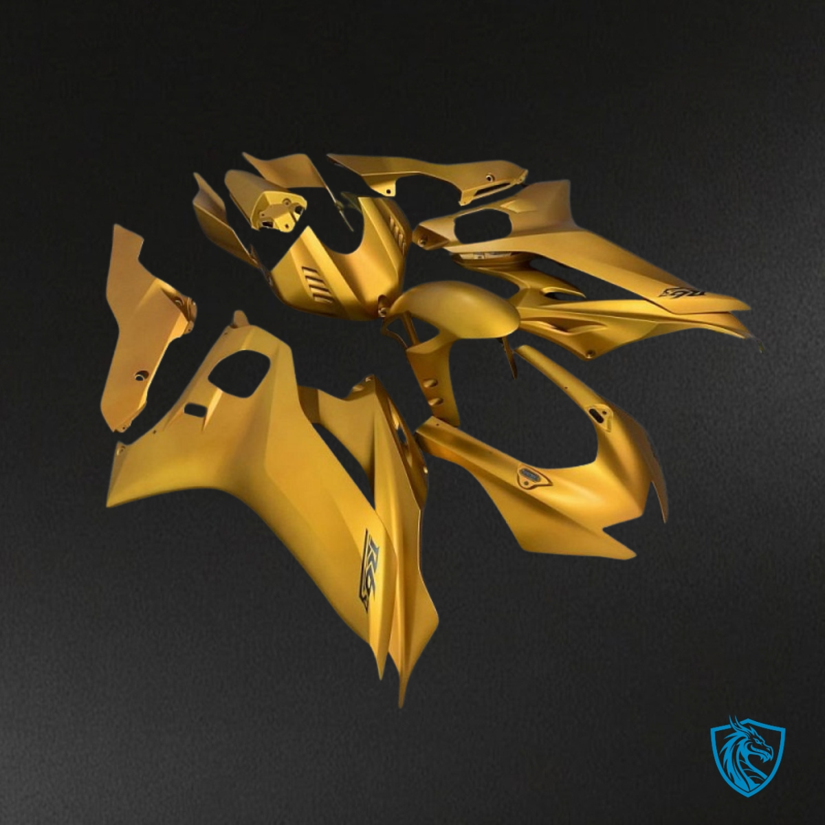 Yamaha YZF R6 (2017-2019) Gold - Custom ABS Fairing Kit
