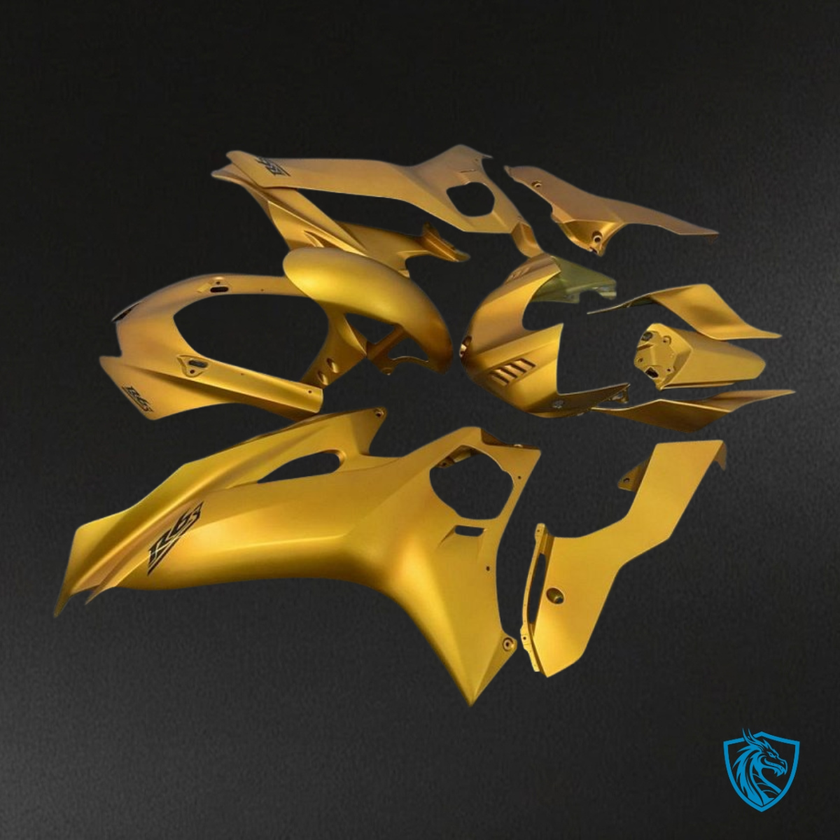 Yamaha YZF R6 (2017-2019) Gold - Custom ABS Fairing Kit