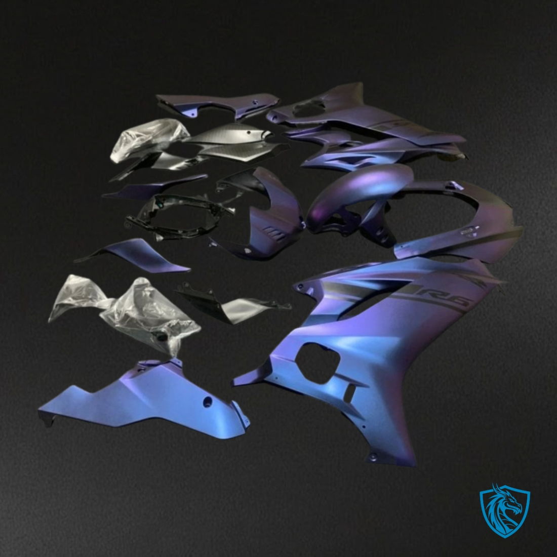 Yamaha YZF R6 (2017-2019) Blue & Purple Fairings Kit | ABS Bodywork